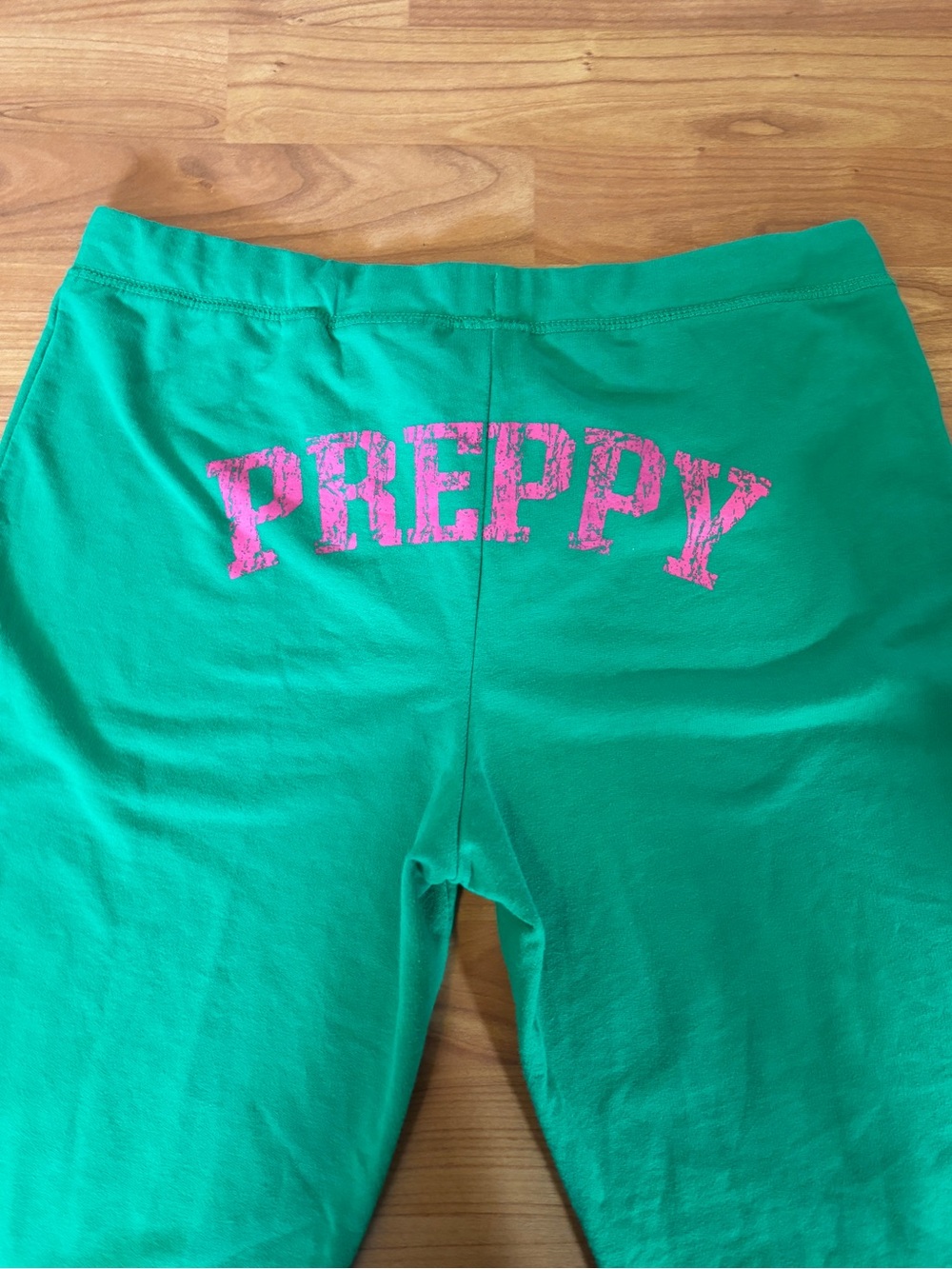 2000’s Green & Pink Y2K Logo Sweatpants